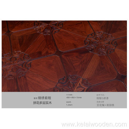 wire brushed limed light grey art parquet